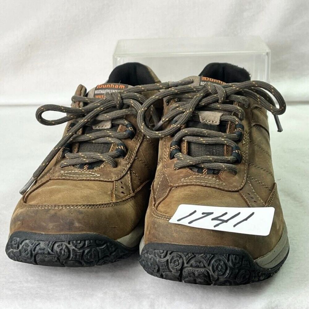 Dunham Shoes Mens 9.5 Oxfords Lexington Brown Leather Waterproof Hiking Shoes - Picture 12 of 12